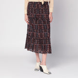 ISABEL MARANT Étoile Diya skirt in cotton voile with print