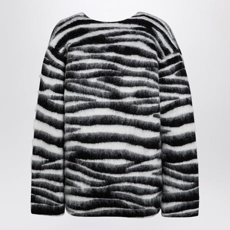 Marc Jacobs Zebra-patterned jumper in wool blend