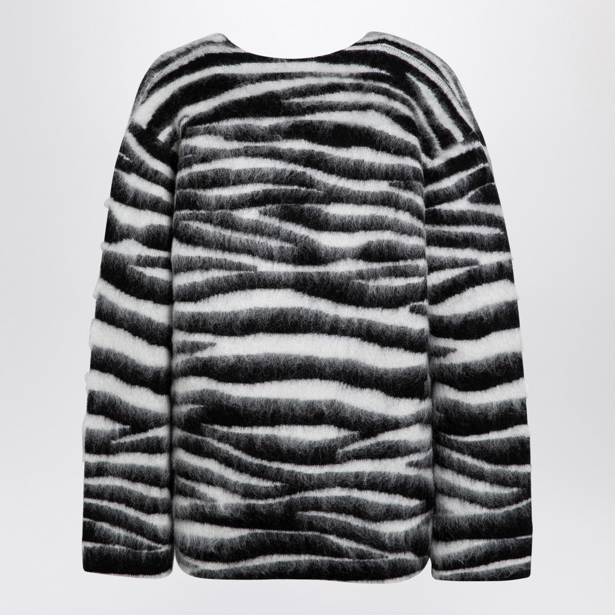 Marc Jacobs Zebra-patterned jumper in wool blend