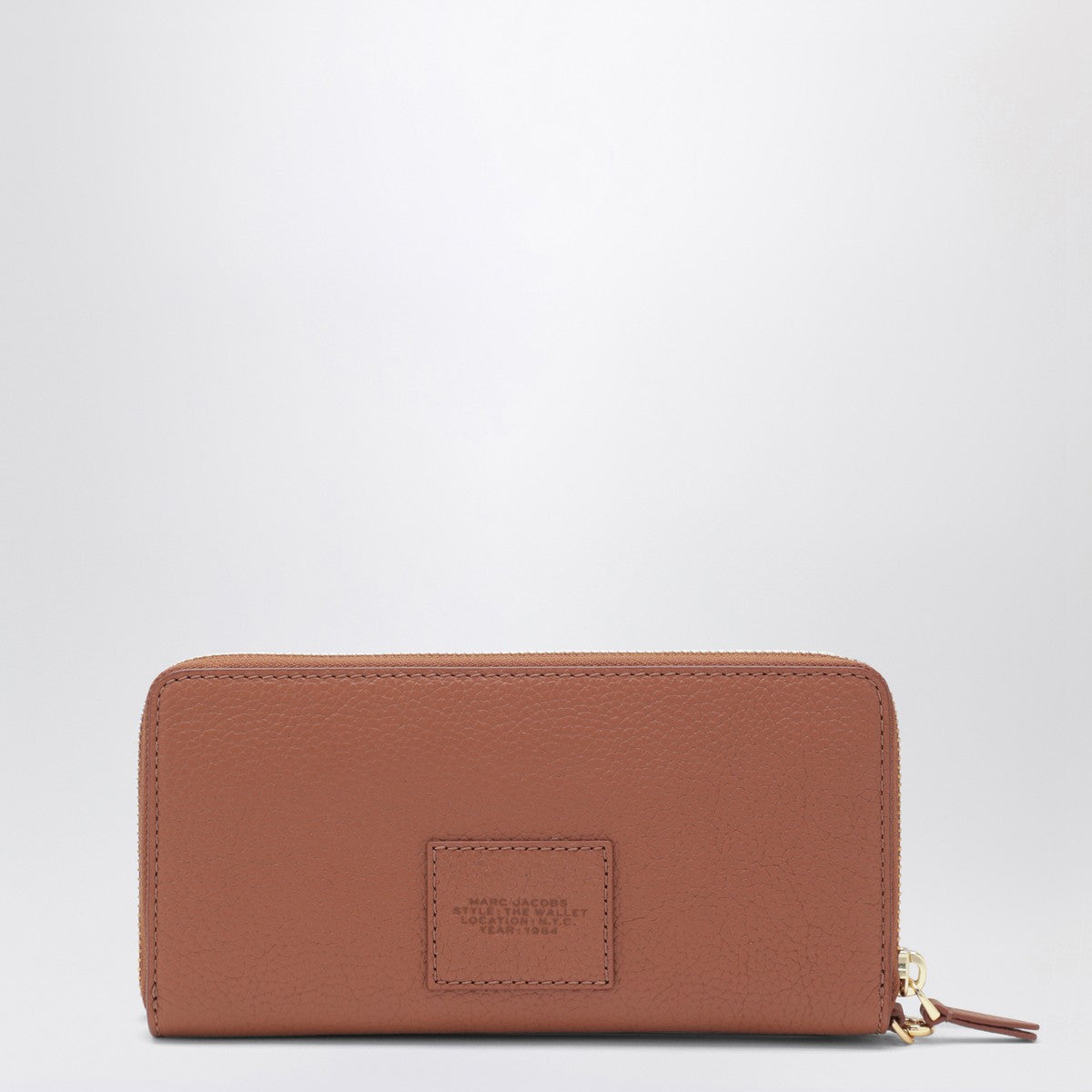 Marc Jacobs Beige full-grain leather wallet