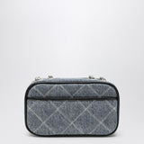 Marc Jacobs Small crossbody bag The Snapshot in quilted denim