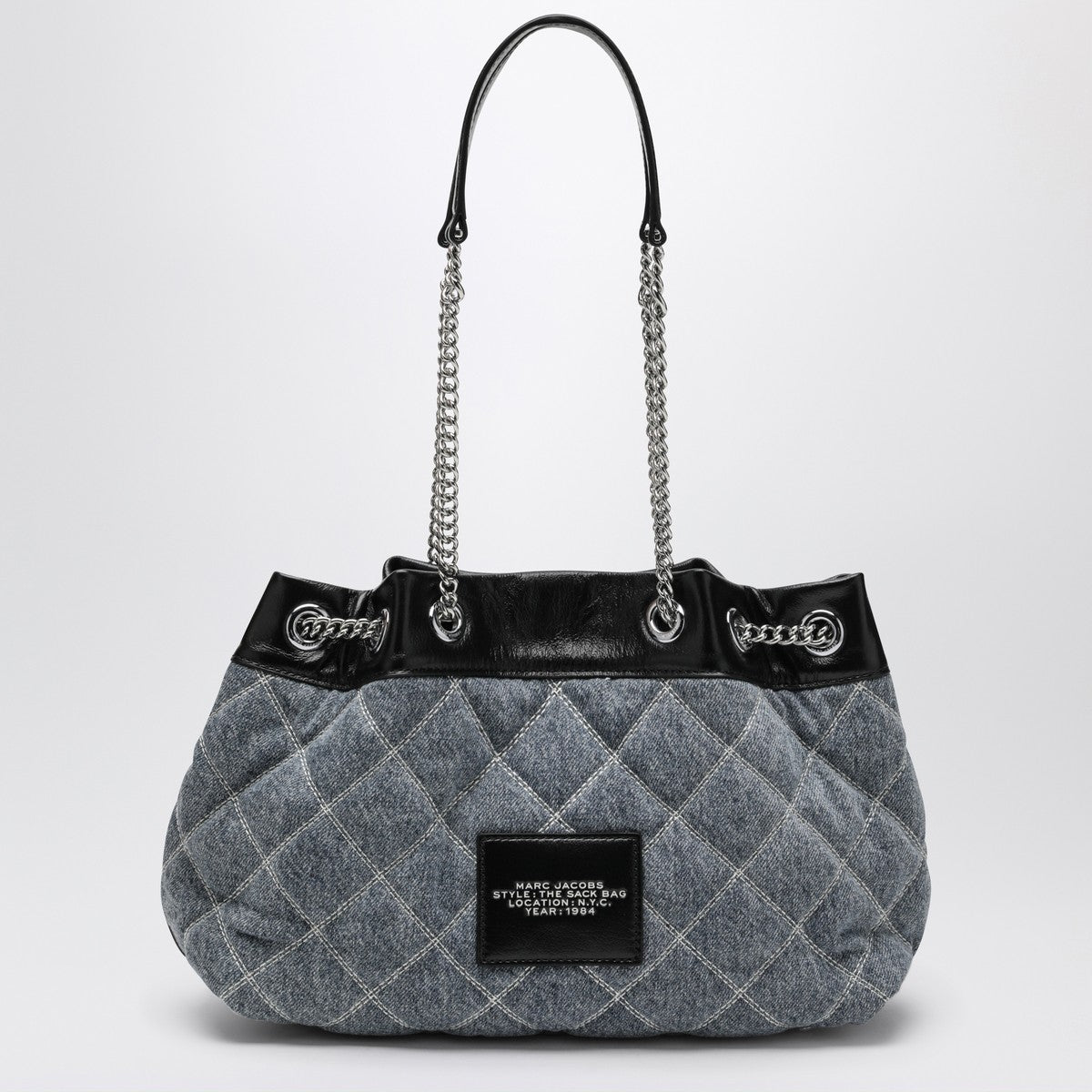 Marc Jacobs Quilted denim shoulder bag