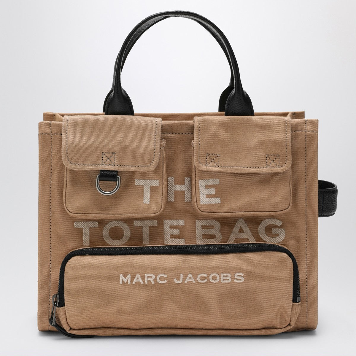 Marc Jacobs Medium Cargo tote bag beige in canvas