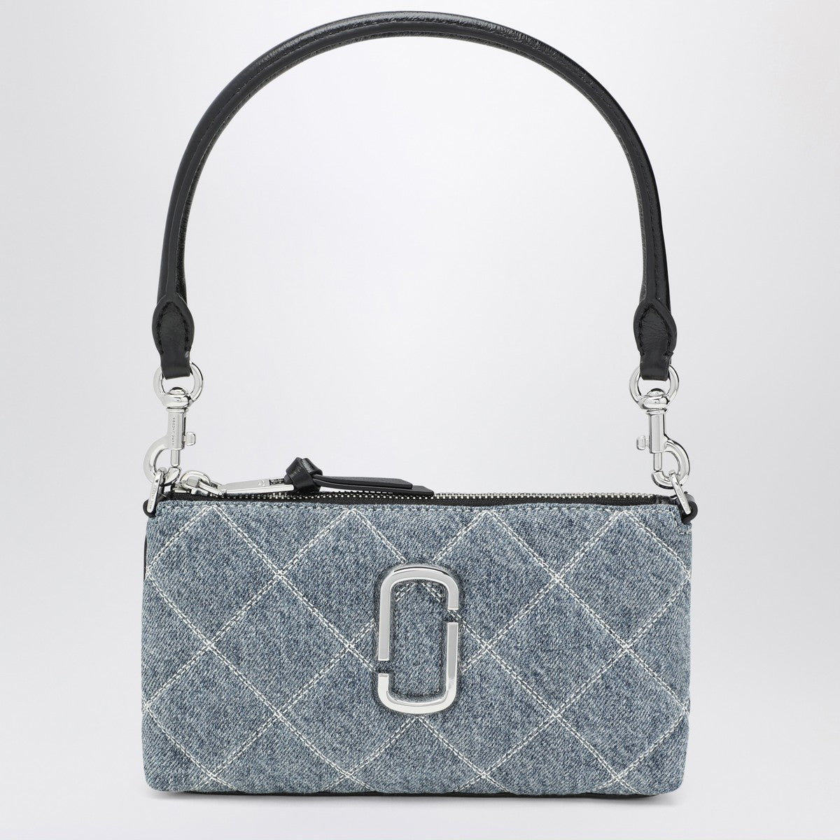 Marc Jacobs Pochette Snapshot in quilted denim