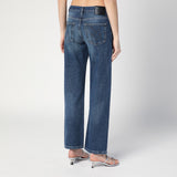 Marc Jacobs Blue washed-effect jeans