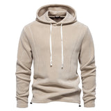 Men's Autumn And Winter New Stand Collar Half Zip Long-sleeved Sweater