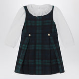 Polo Ralph Lauren Dress in dark green tartan pattern