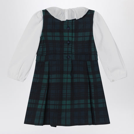 Polo Ralph Lauren Dress in dark green tartan pattern