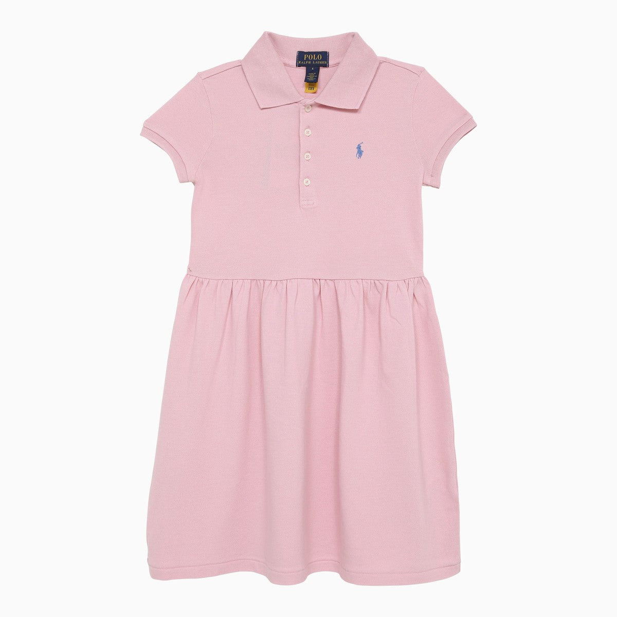 Polo Ralph Lauren Pink cotton dress with logo