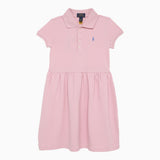 Polo Ralph Lauren Pink cotton dress with logo