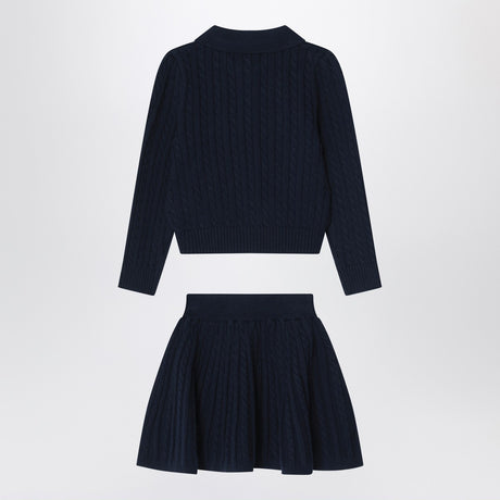 Polo Ralph Lauren Two-piece navy blue cotton suit