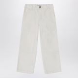 Polo Ralph Lauren White cotton trousers
