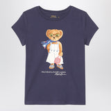 Polo Ralph Lauren Polo Bear T-shirt navy blue in cotton