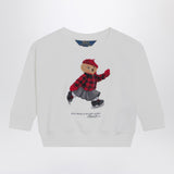 Polo Ralph Lauren White Polo Bear sweatshirt