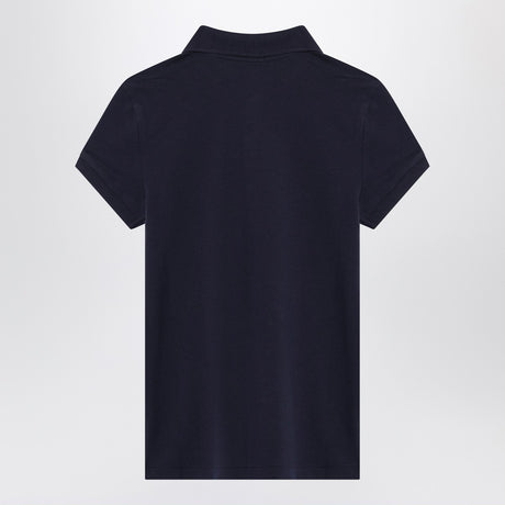 Polo Ralph Lauren Navy blue cotton polo shirt with embroidered logo