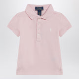 Polo Ralph Lauren Pink cotton polo shirt with embroidered logo