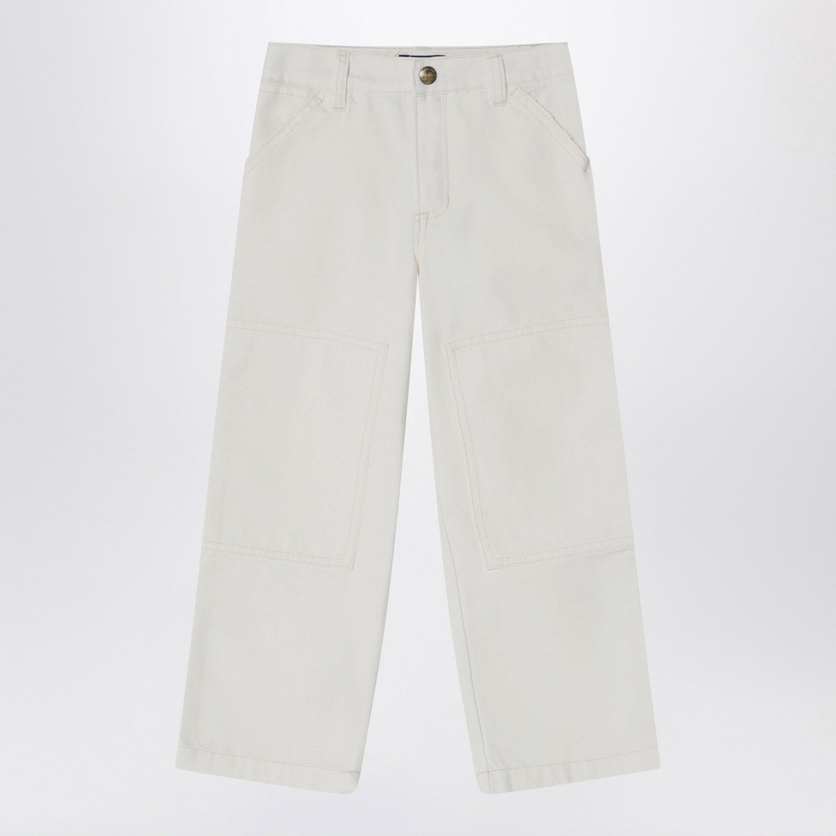 Polo Ralph Lauren White cotton trousers
