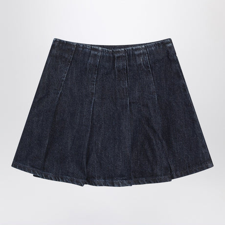 Polo Ralph Lauren Blue pleated denim skirt