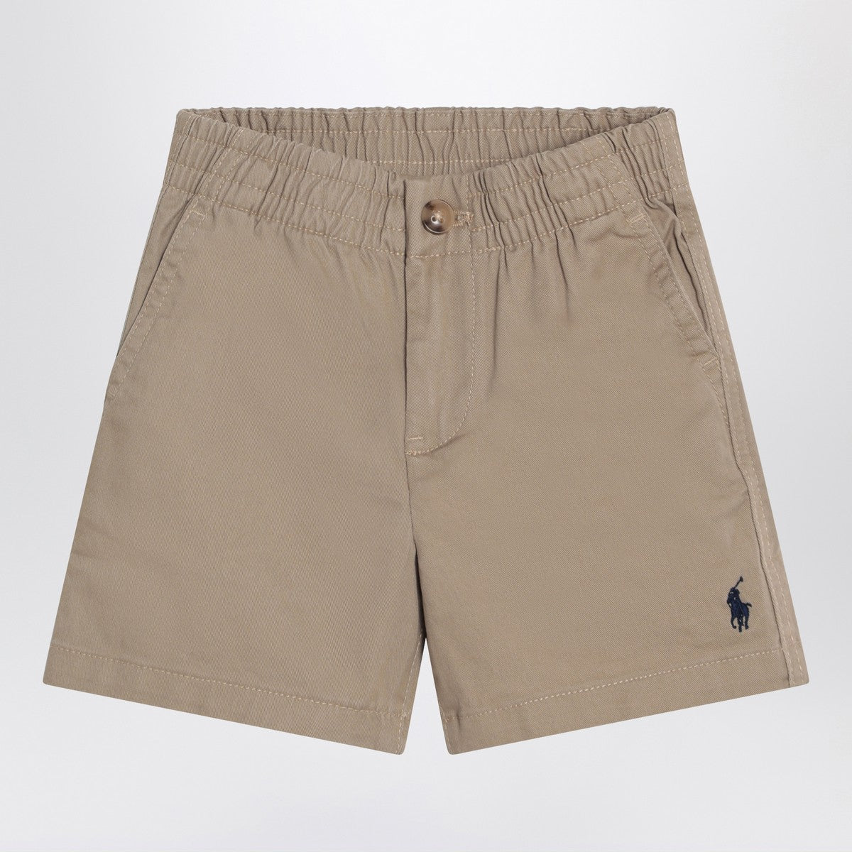 Polo Ralph Lauren Kaki-coloured cotton Bermuda shorts