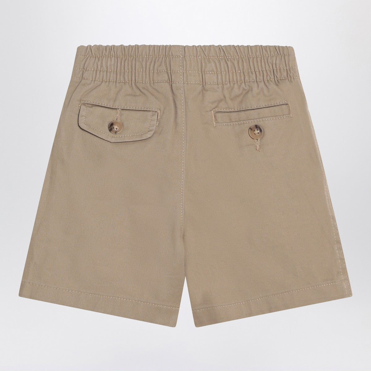 Polo Ralph Lauren Kaki-coloured cotton Bermuda shorts