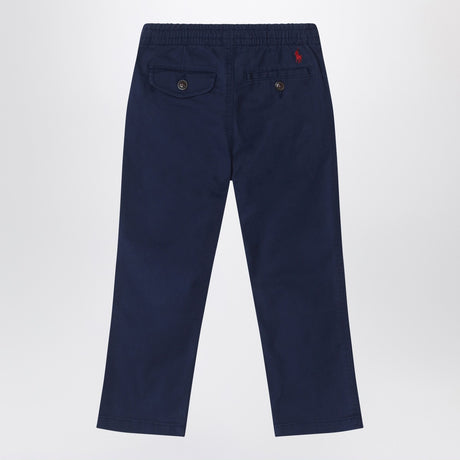 Polo Ralph Lauren Navy blue cotton trousers