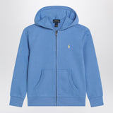 Polo Ralph Lauren Light blue zip-up sweatshirt in cotton blend