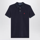Polo Ralph Lauren Navy blue cotton polo shirt with embroidered logo