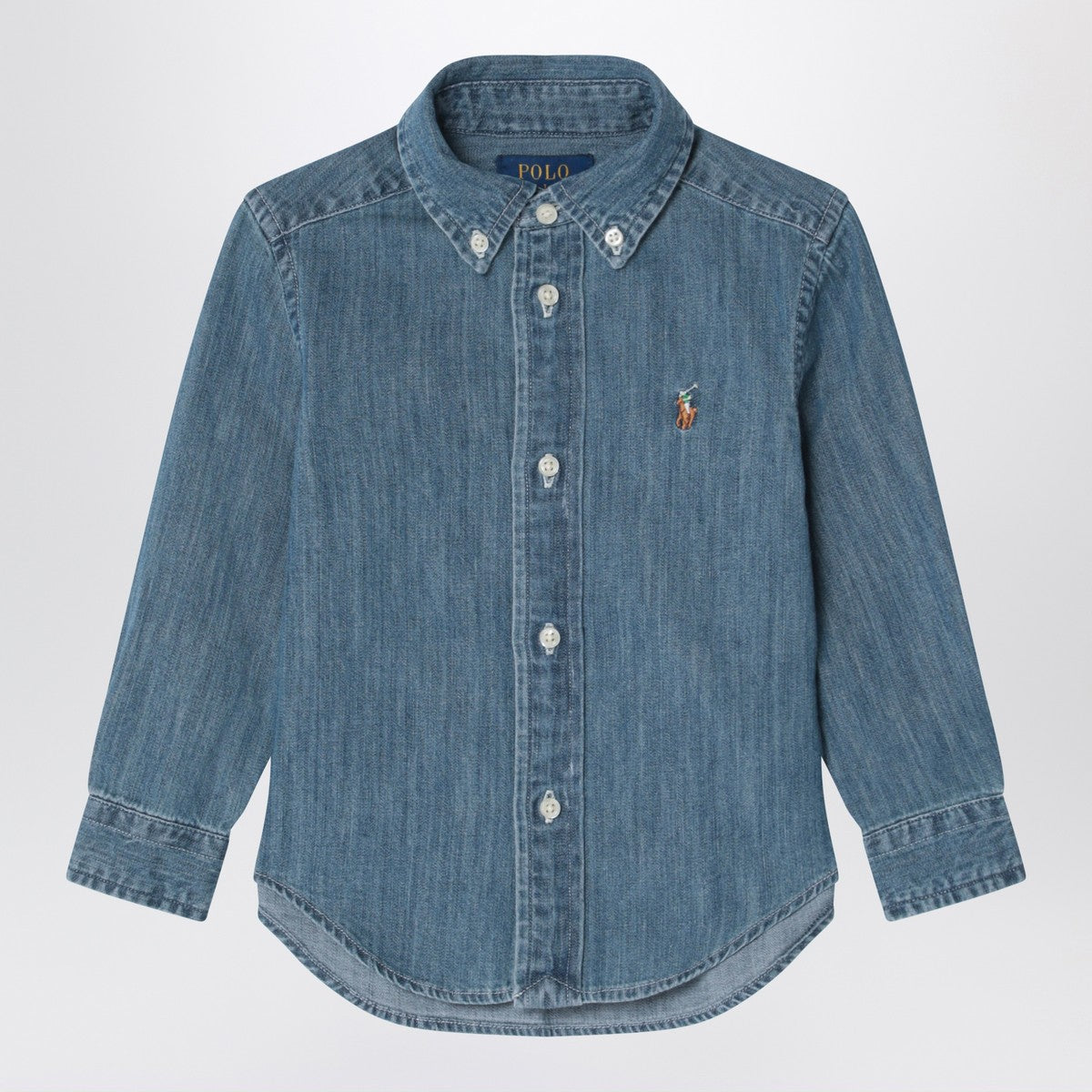 Polo Ralph Lauren Blue denim button-down shirt