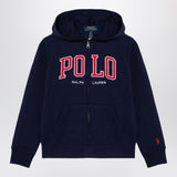 Polo Ralph Lauren Navy blue cotton blend sweatshirt with logo