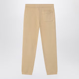 Polo Ralph Lauren Beige cotton jogging trousers with logo