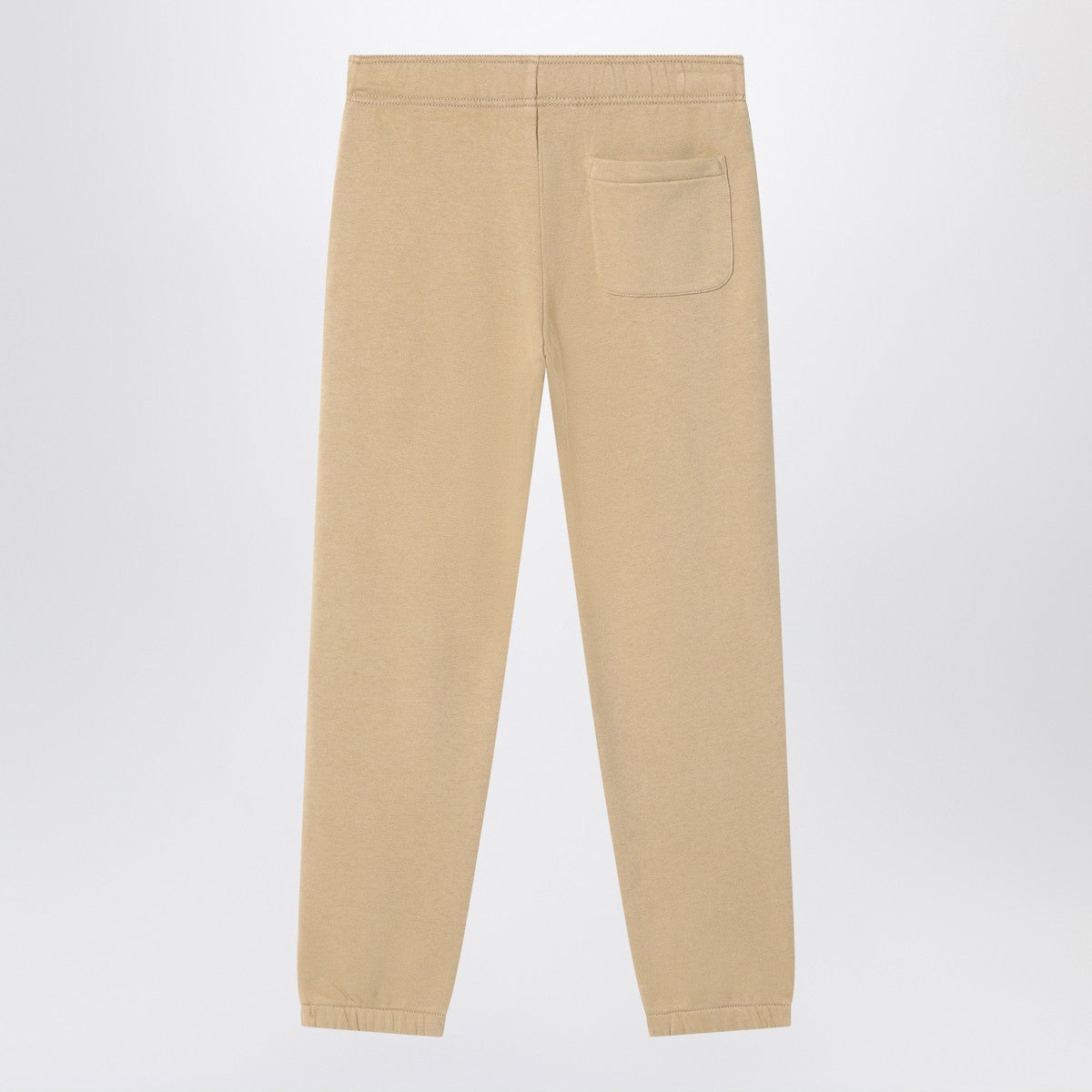 Polo Ralph Lauren Beige cotton jogging trousers with logo
