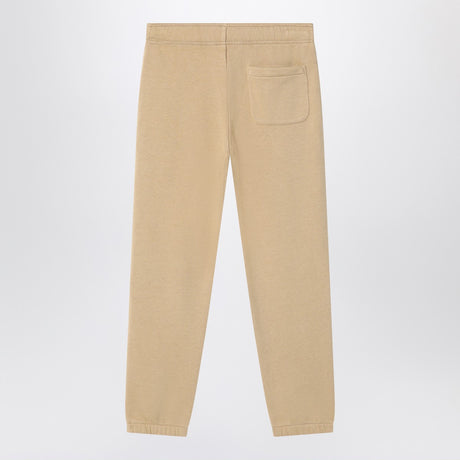 Polo Ralph Lauren Beige cotton jogging trousers with logo