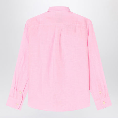 Polo Ralph Lauren Pink linen button-down shirt