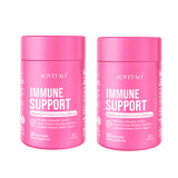 Natural Herbal Immune Defense Immunity Vitamins Supplement Booster And Mushroom Supplement With Lion's Mane, Reishi, Chaga, Cordyceps, Turkey Tail & More