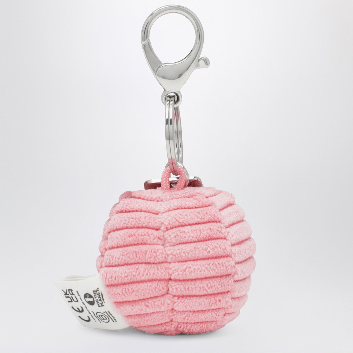 Bon Ton Toys Smiley velvet keychain pink