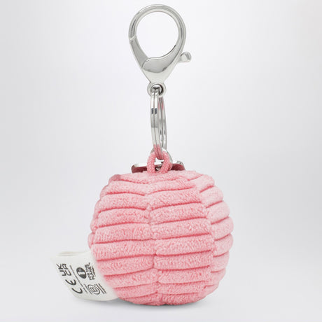 Bon Ton Toys Smiley velvet keychain pink