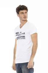 Trussardi Action White Cotton Men's T-Shirt