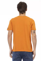 Trussardi Action Orange Cotton Men's T-Shirt