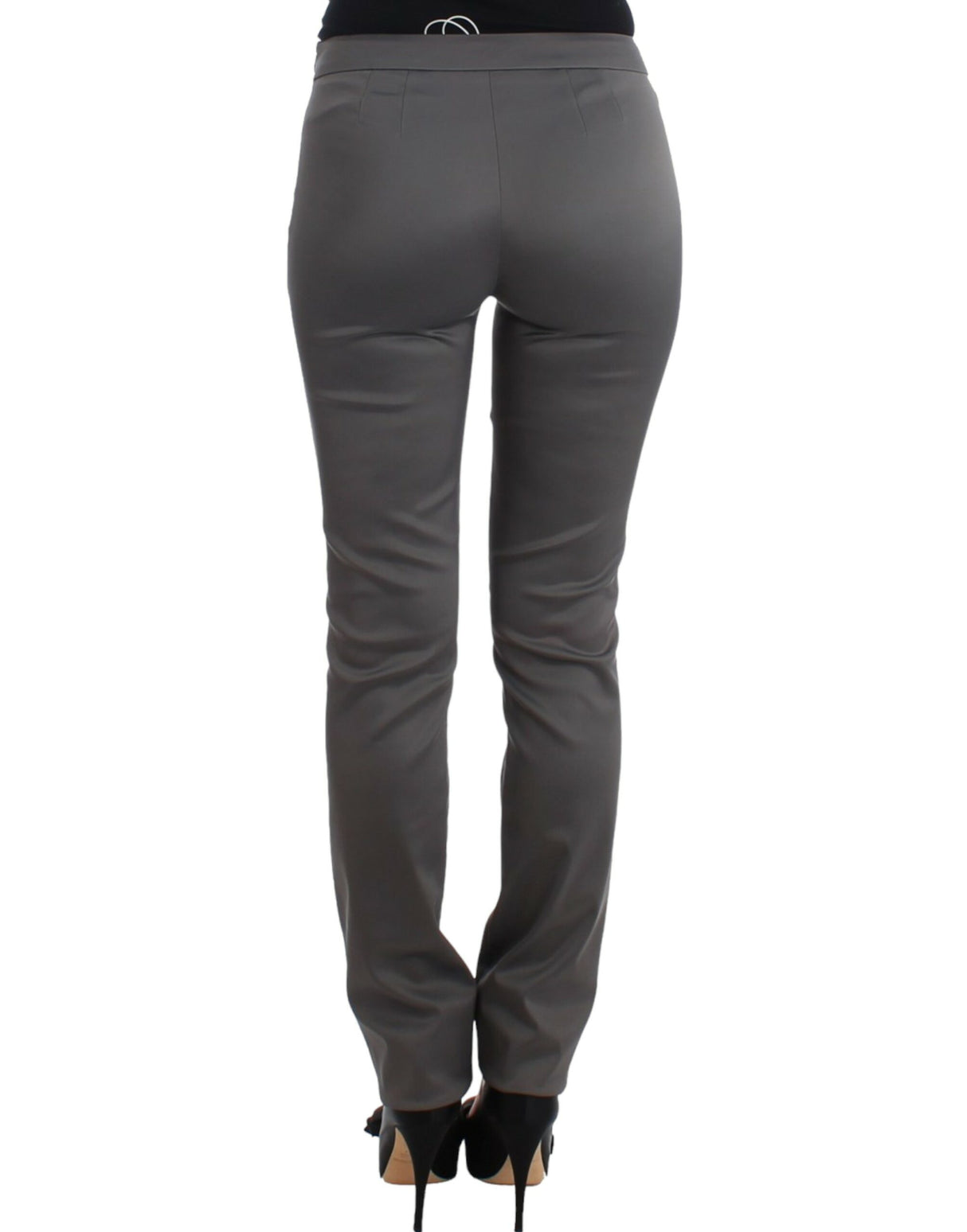 John Galliano Gray slim fit pants