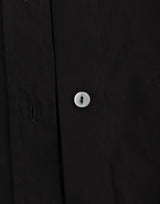 John Galliano Black cotton shirt top