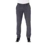 Trussardi Black Cotton Men Pant
