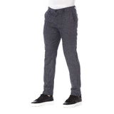 Trussardi Black Cotton Men Pant