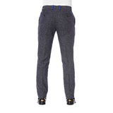 Trussardi Black Cotton Men Pant