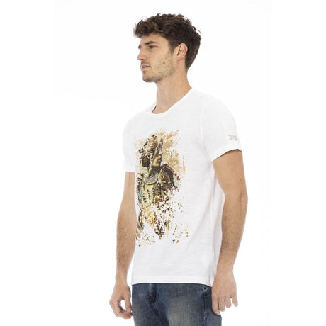 Trussardi Action White Cotton Men's T-Shirt