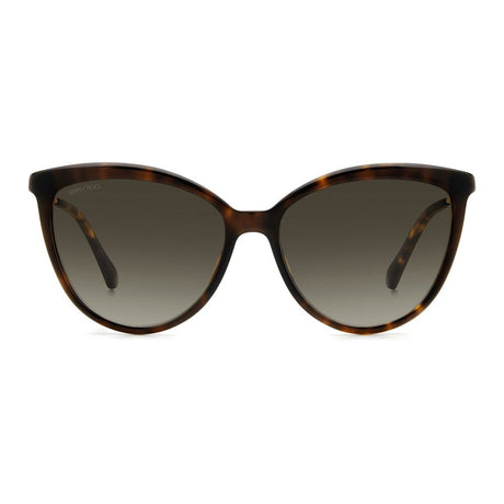Jimmy Choo Brown Metal Sunglasses