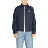 EA7 Emporio Armani Blue Polyamide Jackets And Coat
