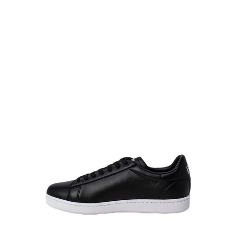 EA7 Emporio Armani Black And White Polyethylene Low Top Sneakers