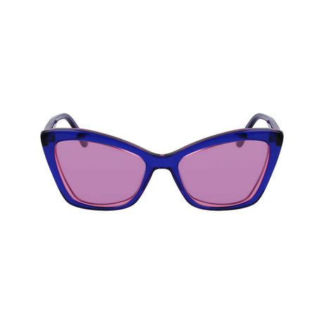 Karl Lagerfeld Blue Acetate Sunglasses