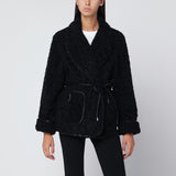 SIMKHAI Kimia jacket in black sherpa