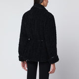 SIMKHAI Kimia jacket in black sherpa